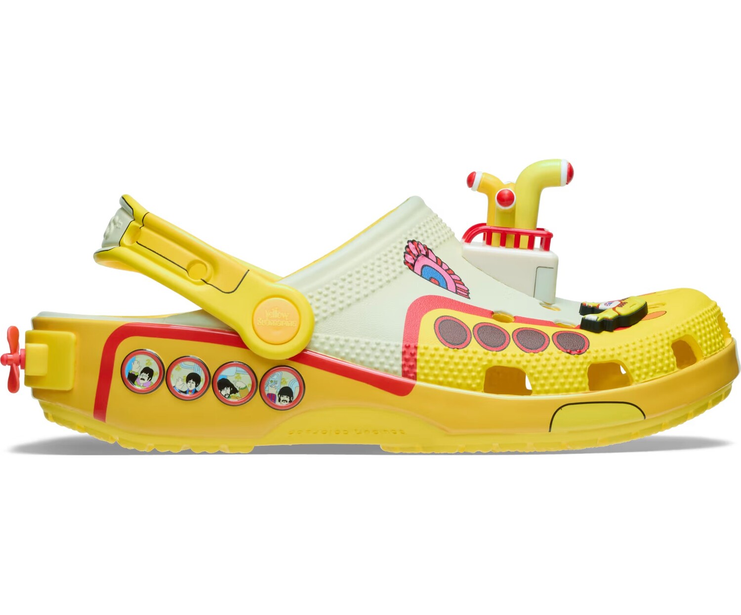 

Сабо унисек The Beatles x Crocs: Yellow Submarine, желтый