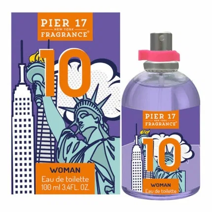 Женские туалетные духи Pier 17 New York 100 мл Poir 17