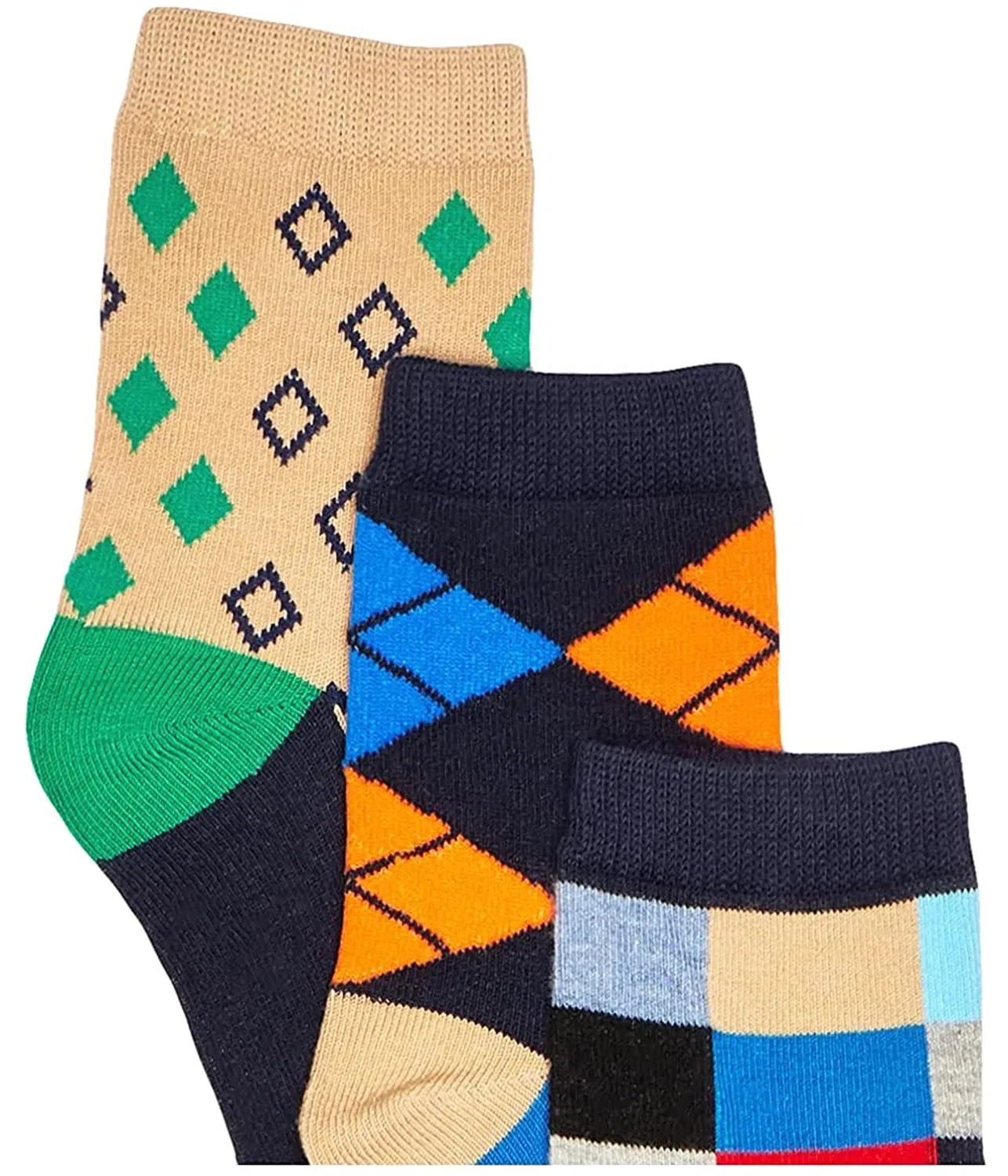 Веселые разноцветные носки для мальчиков, упаковка из 6 пар. Jefferies Socks, Multicolor — фото 2