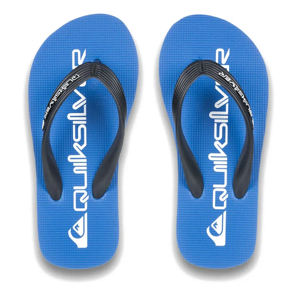 Шлепанцы Quiksilver Java Wordmark, синий — фото 4