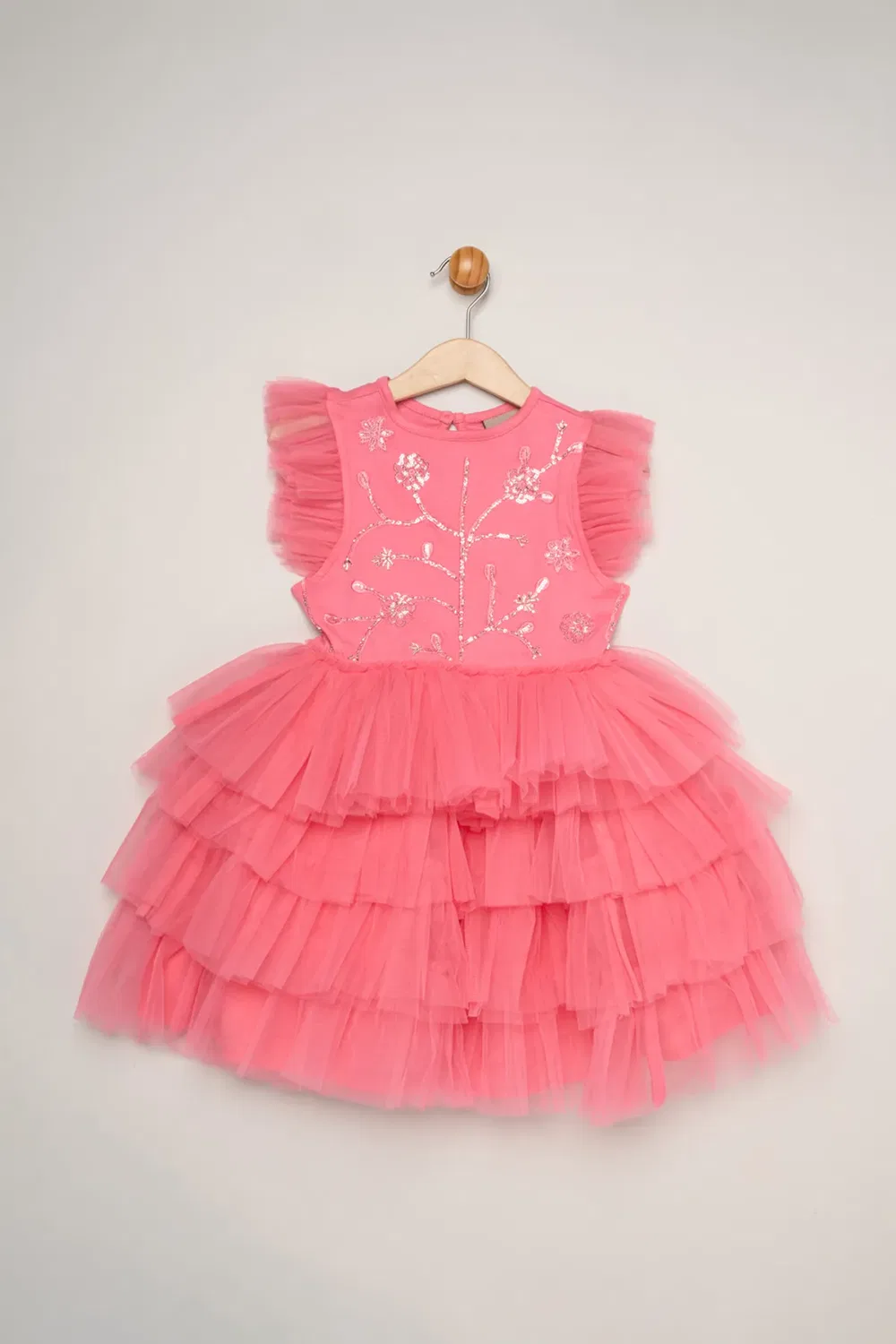 Платье с пайетками Miss, Pink