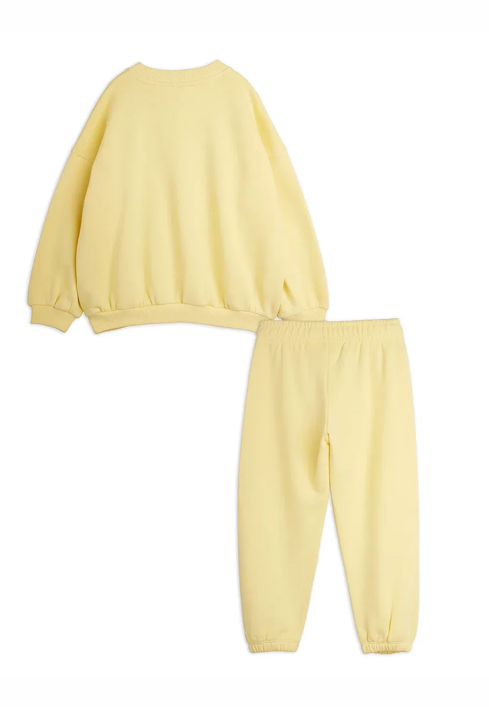 Спортивный костюм унисекс «Бархатный червяк» Mini Rodini, Yellow — фото 2