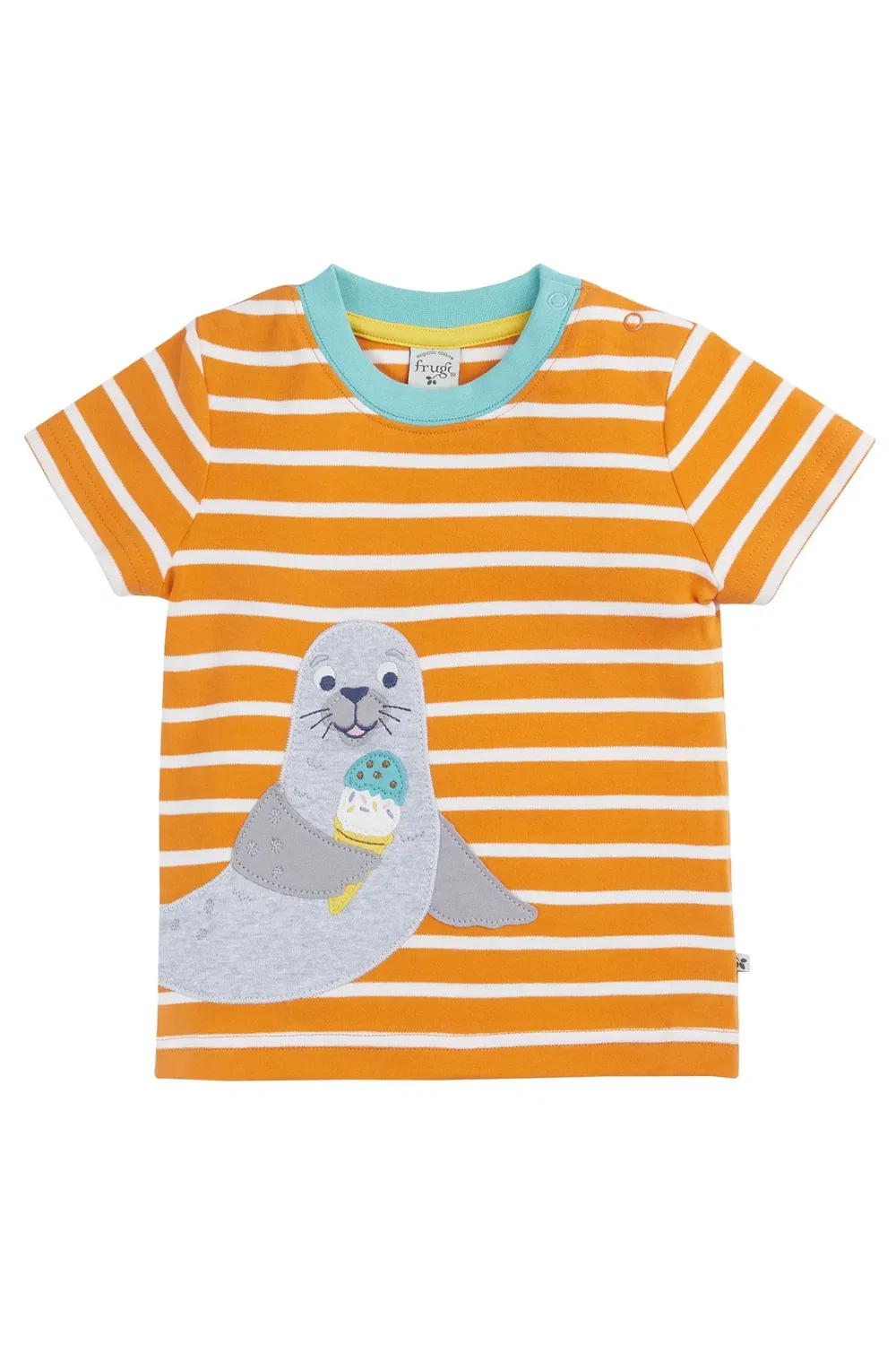 Детская футболка Scout Frugi, Orange