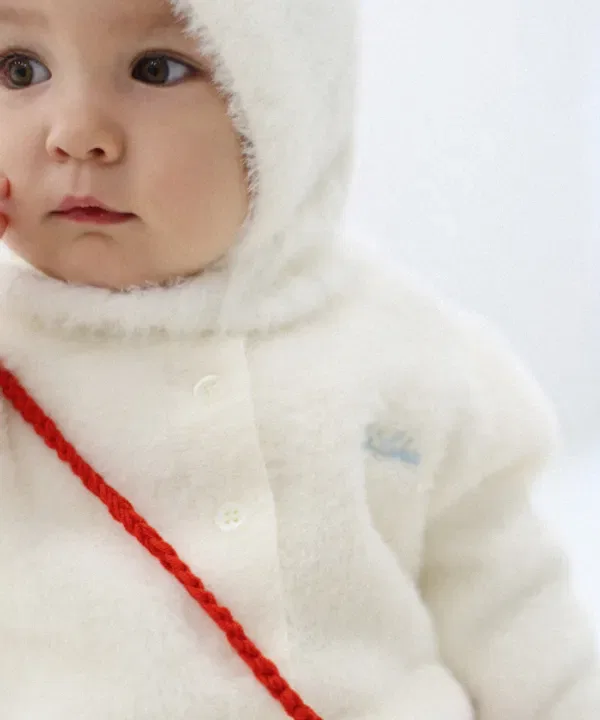 Кардиган из ангоры, Kids, The Loha, айвори