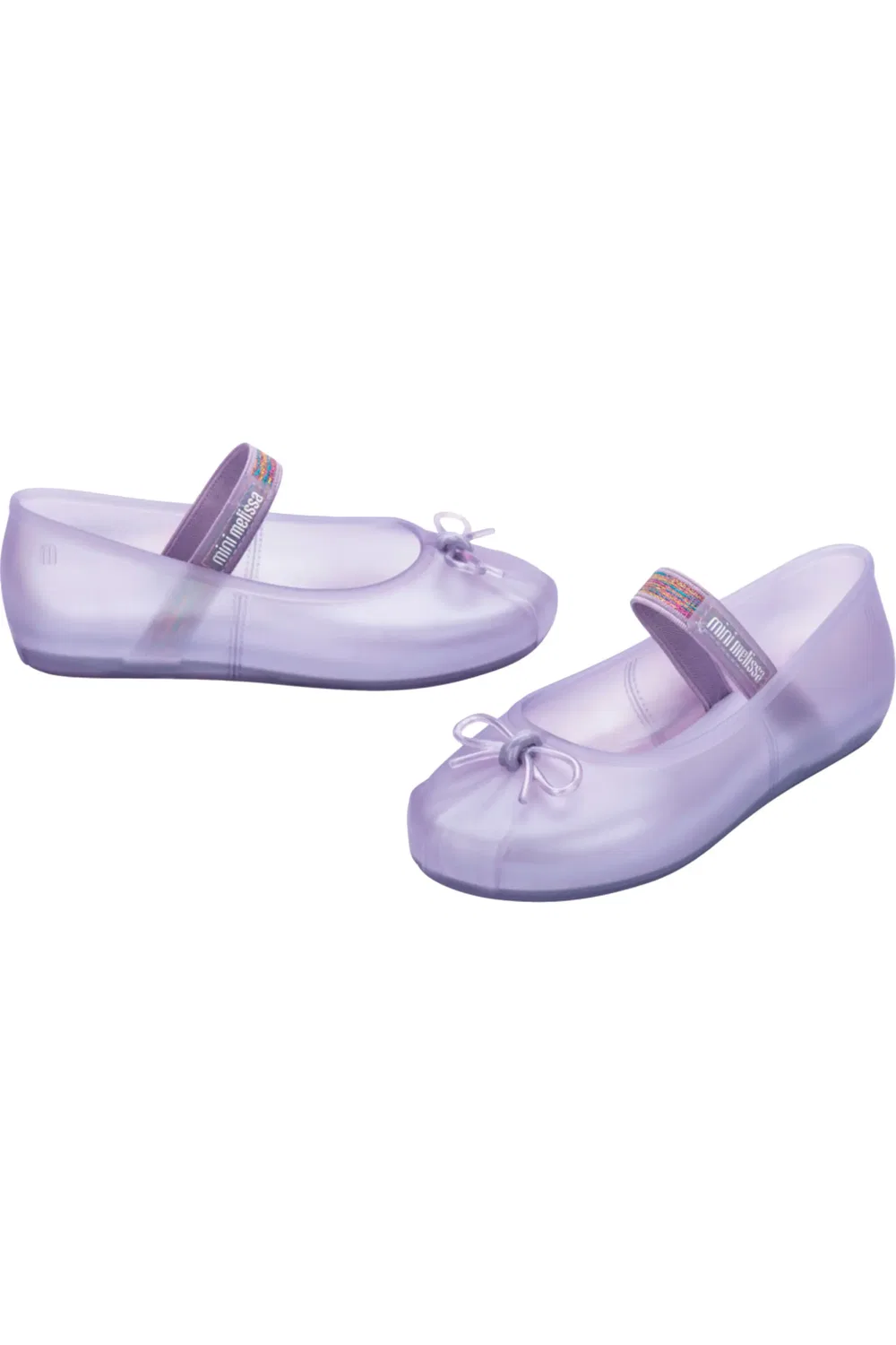 Детские туфли Мэри Джейн с бантом Sophie Mini Melissa, Pearly Lilac — фото 3