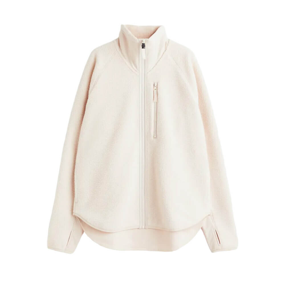 

Куртка H&M Made Of Teddy Fleece, бежевый
