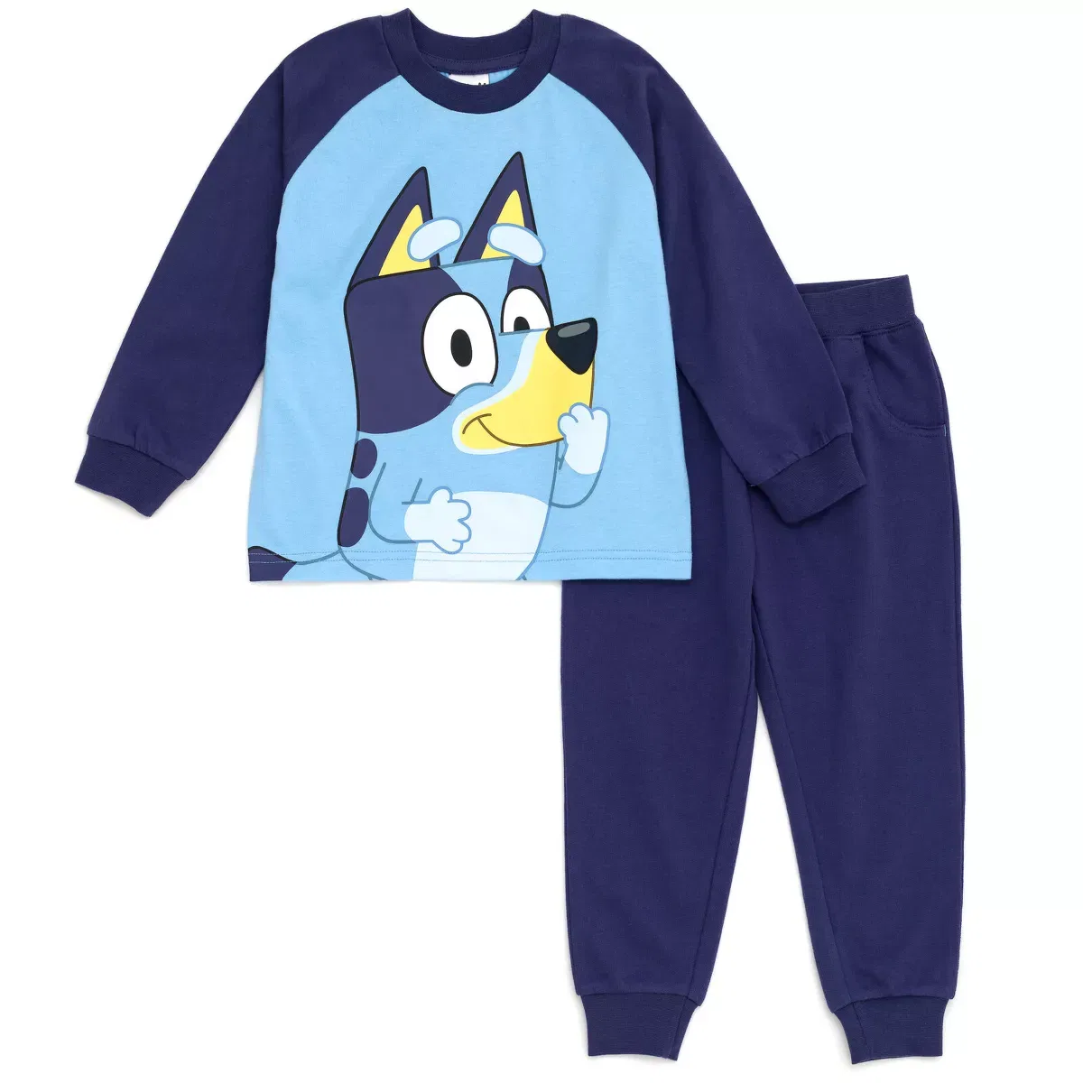 Детский комплект футболка и джоггеры с принтом Bluey Bluey, Blue