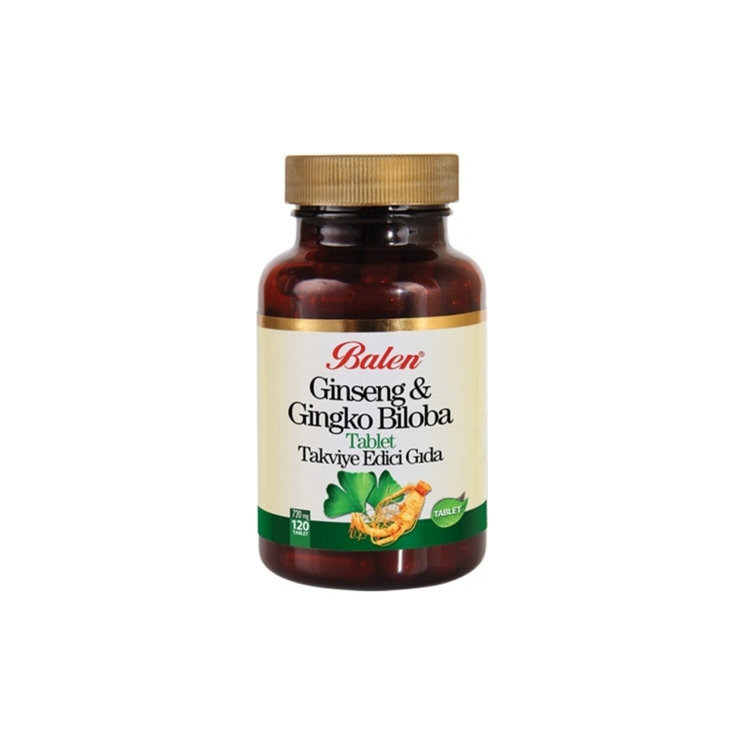 

Активная добавка Balen Ginseng Ginkgo Biloba Tablet