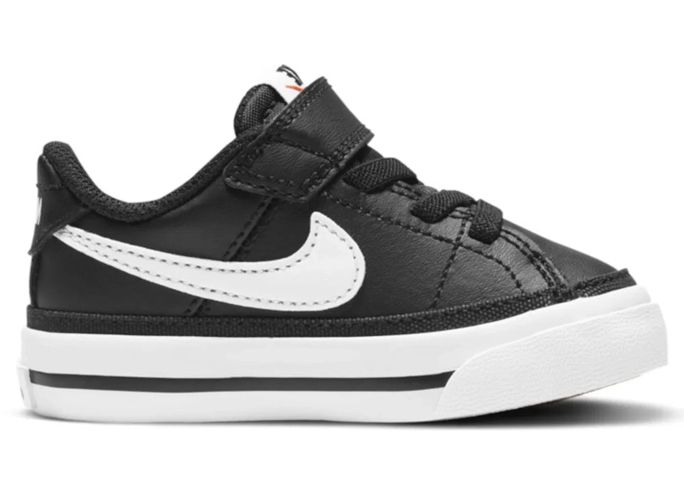 Детские кроссовки Lifestyle Nike Nike Court Legacy, Black/Gum Light Brown/White