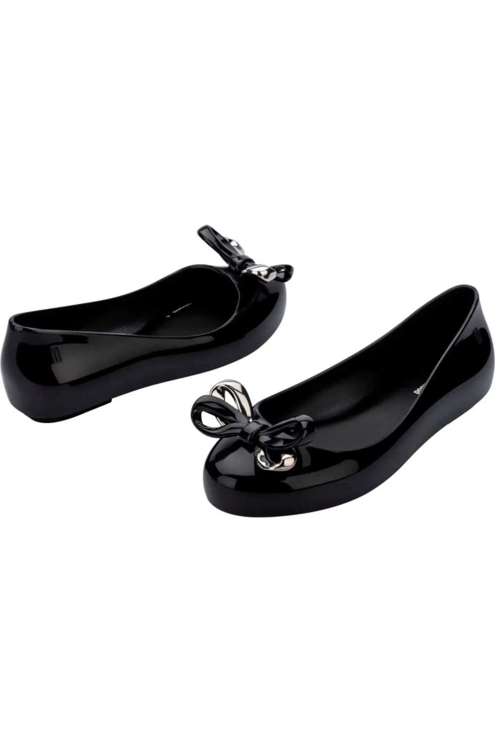 Балетки детские ароматизированные Sweet Love Glam Mini Melissa, черный — фото 4