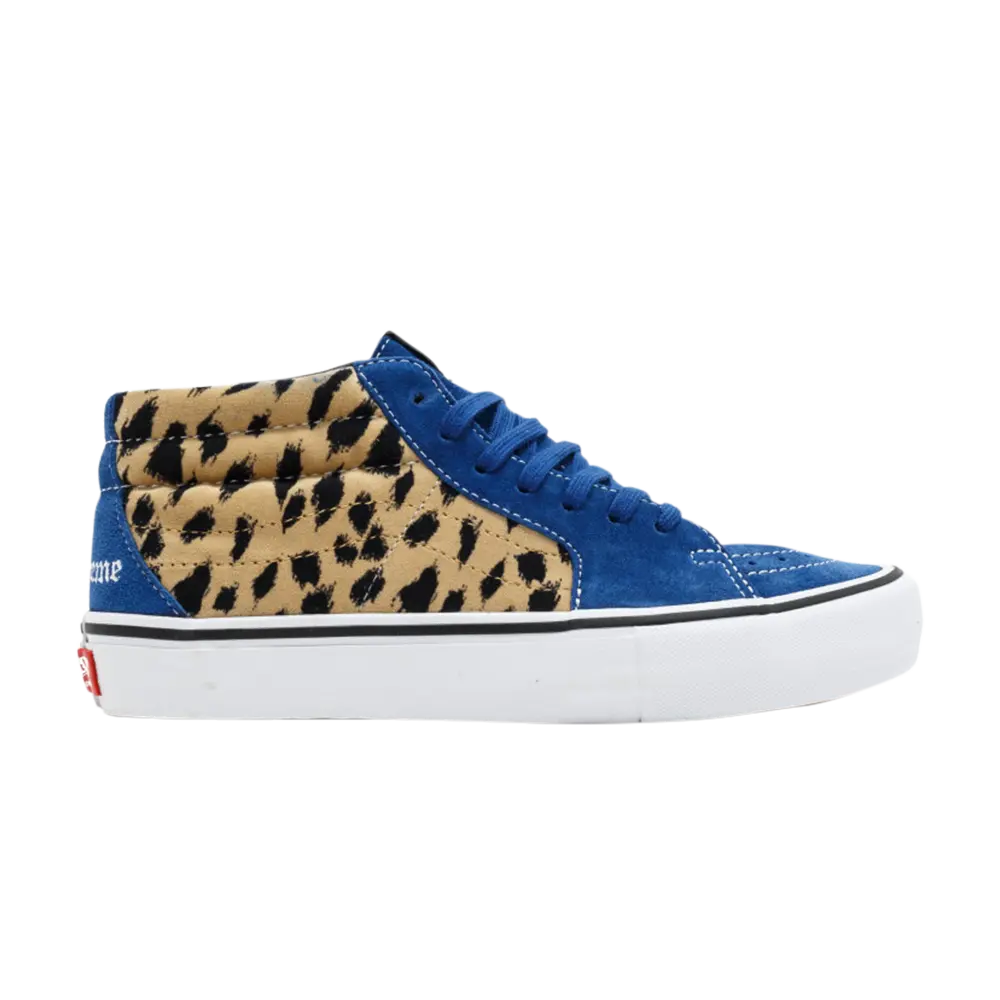 

Кроссовки Supreme x Sk8-Mid Pro Vans, синий