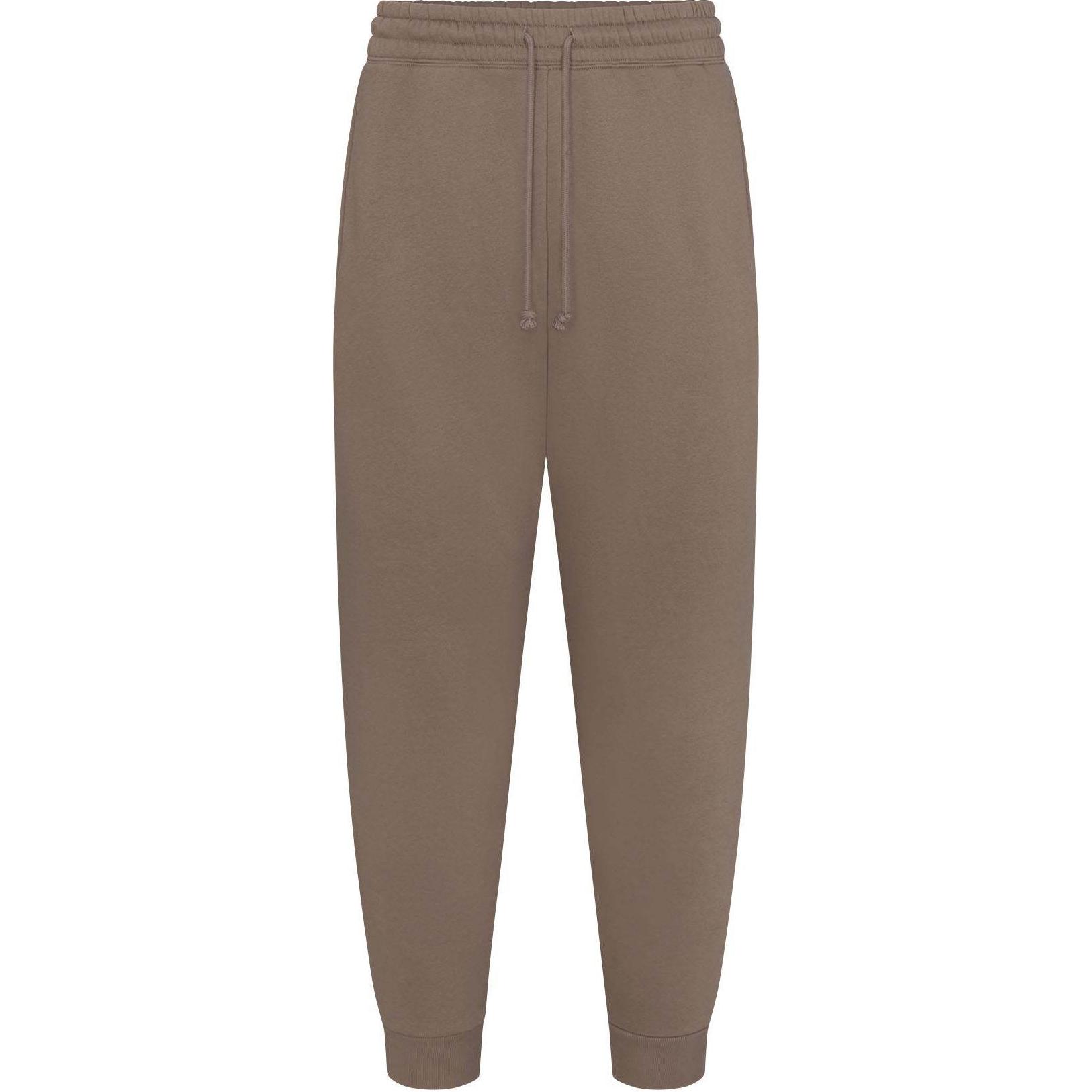 

Повседневные брюки SKIMS FLEECE LOUNGE MENS TAPERED JOGGER унисекс цвета трюфель