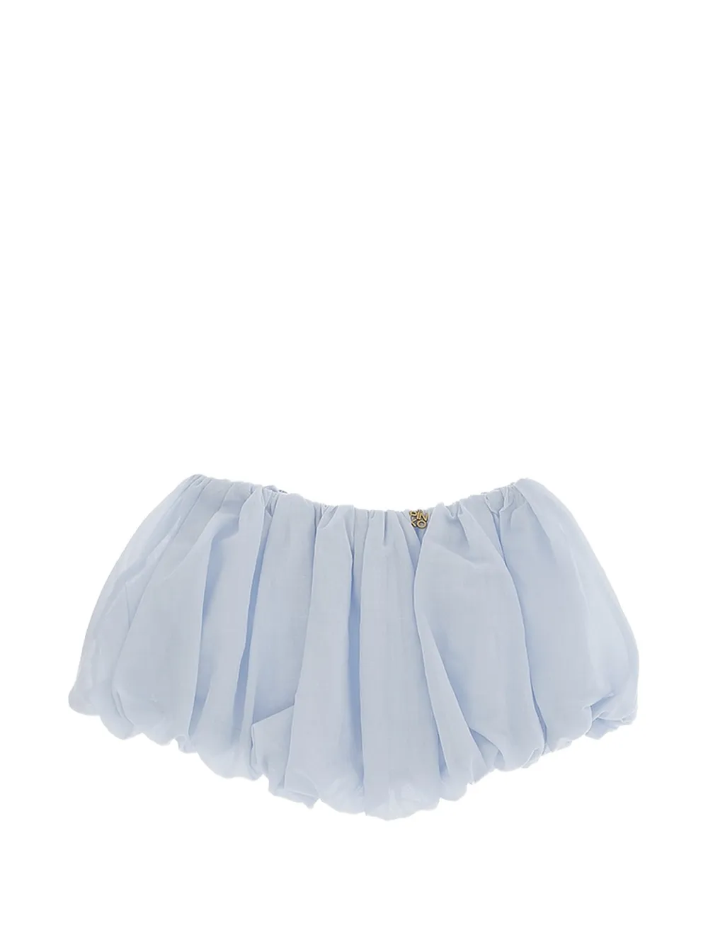Топ со сборками Pinko Kids, синий