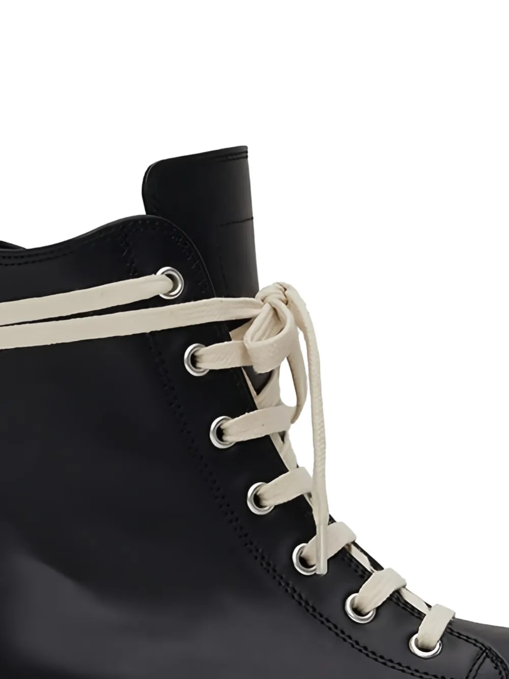 Высокие кеды на шнуровке Rick Owens, черный — фото 2