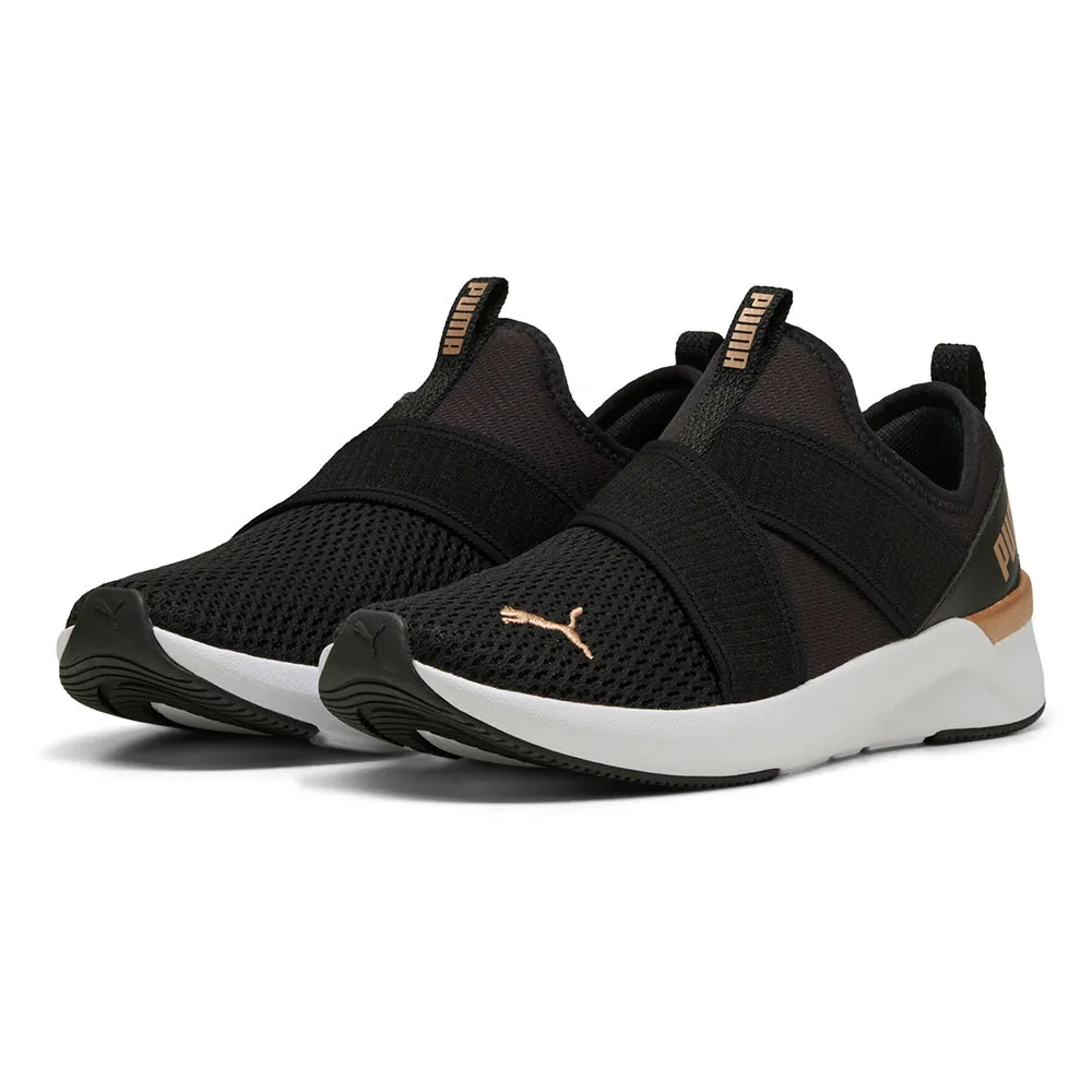 Кроссовки Puma Softride Harli Slip-On, черный