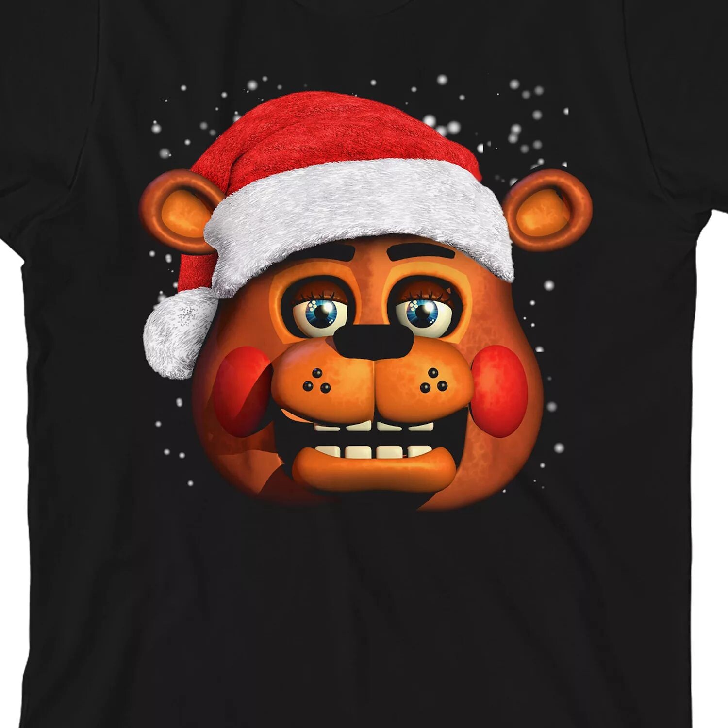 

Рождественская футболка Five Nights at Freddy's с рисунком Санта-Клауса для мальчиков 8–20 лет Licensed Character