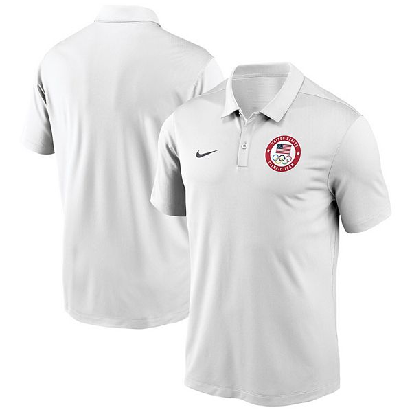 

Мужская белая футболка Team USA Dri-FIT Victory Polo Nike