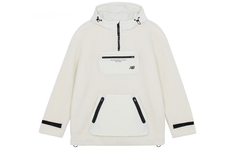 

Толстовка Sports Life Collection Unisex Ivory White New Balance, белый