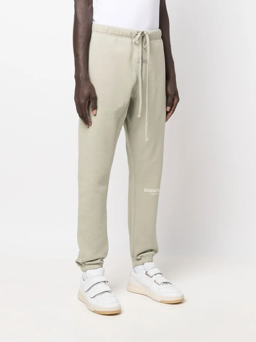 Спортивные брюки кроя слим Fear Of God Essentials, зеленый — фото 3