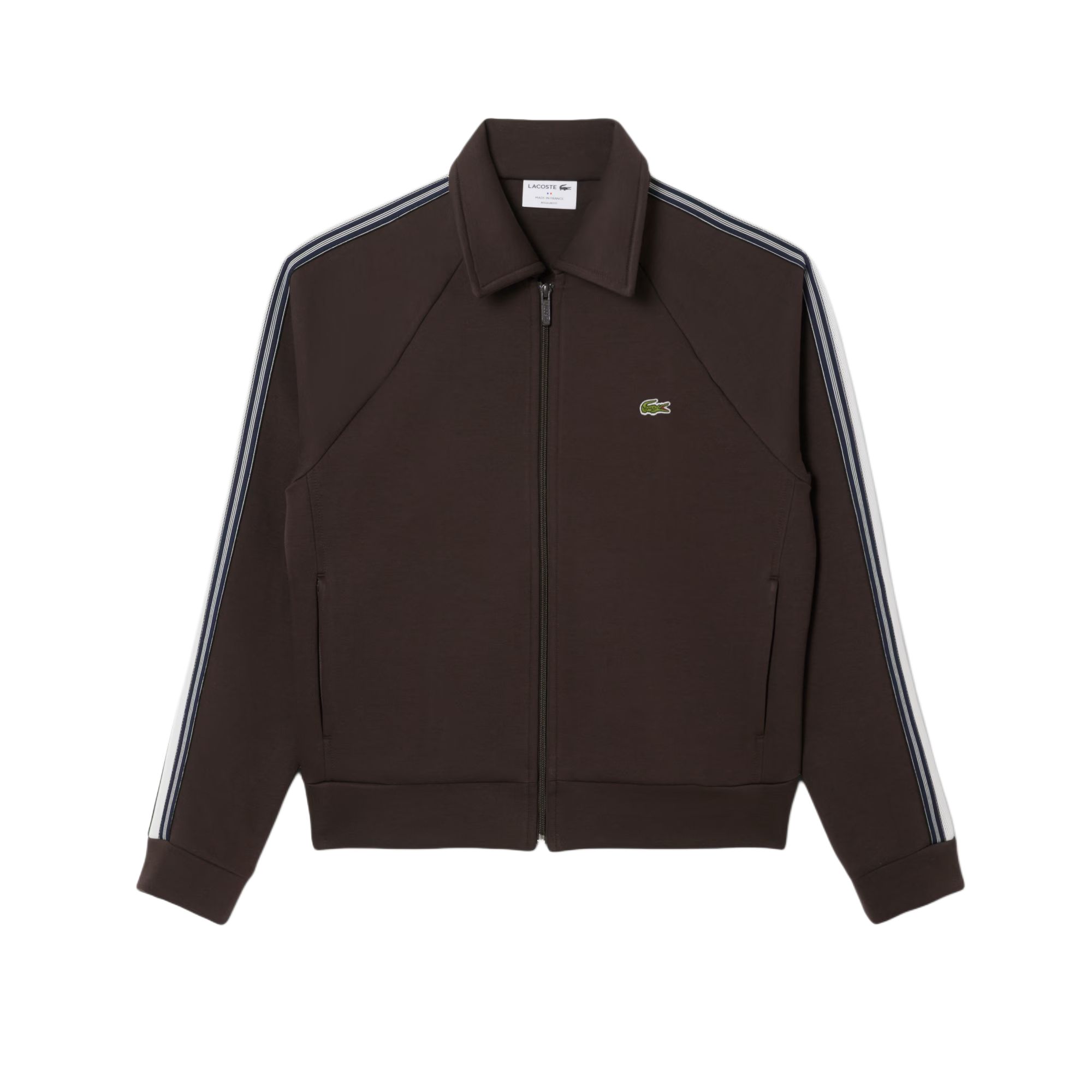 

LACOSTE Куртка с аппликацией логотипа, SKB/Chocolate