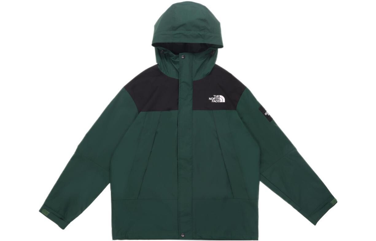 

Куртка унисекс зеленая The North Face, зеленый