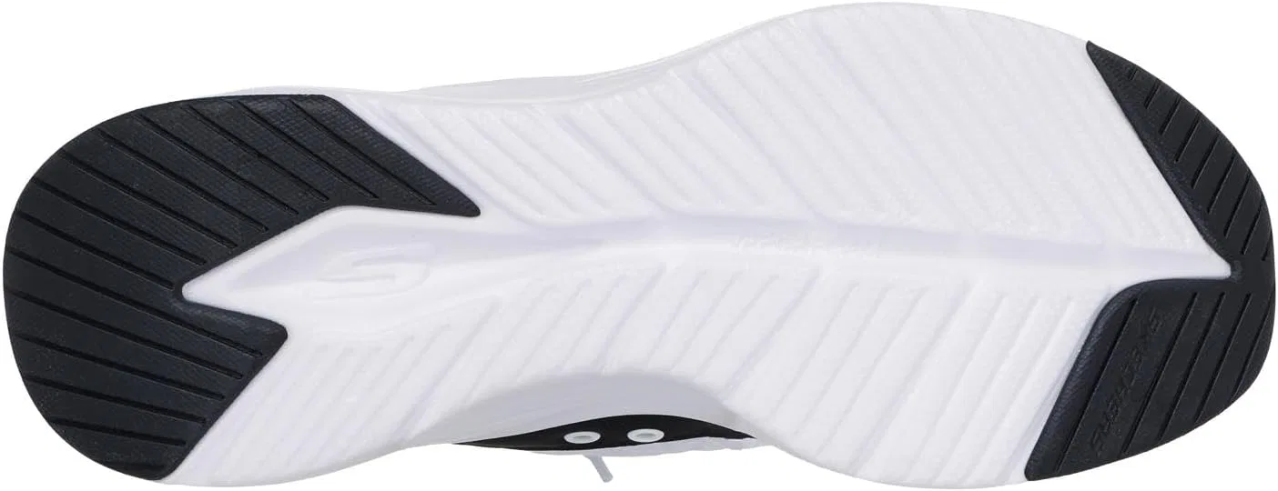 Мужские кроссовки Skechers 232619w, White Mesh Duraleather Black Trim — фото 2