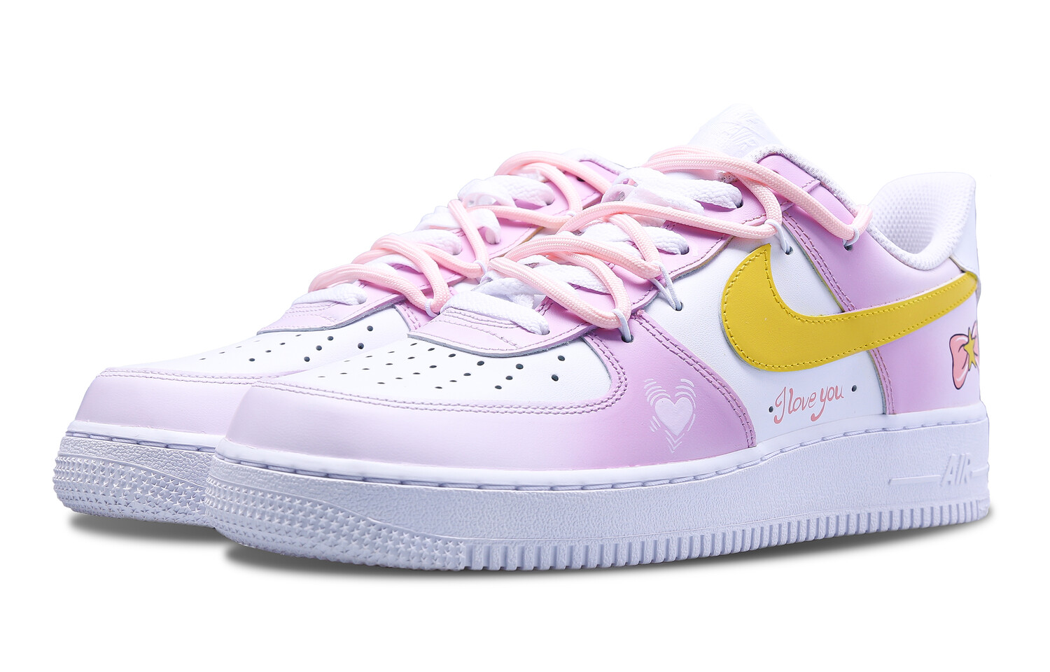 

Кроссовки Nike Air Force 1 Skateboarding Shoes Women's Low-top Pink, цвет Light Lavender