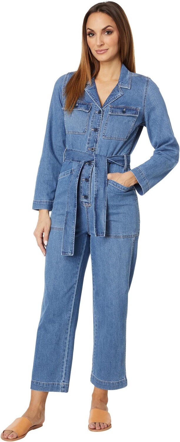 

Комбинезон Madewell Long Sleeve Tie-Waist Coverall in Claireville Wash, цвет Claireville Wash