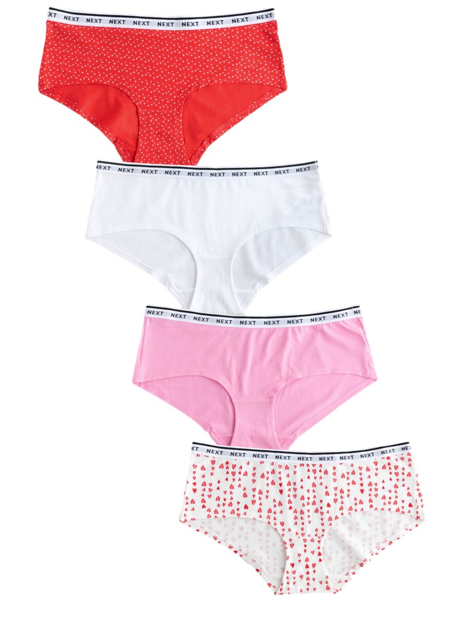 

Трусики Next, цвет Pink/Red/White