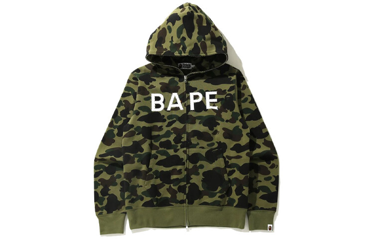 

Толстовка Bape для мужчин A Bathing Ape, зеленый