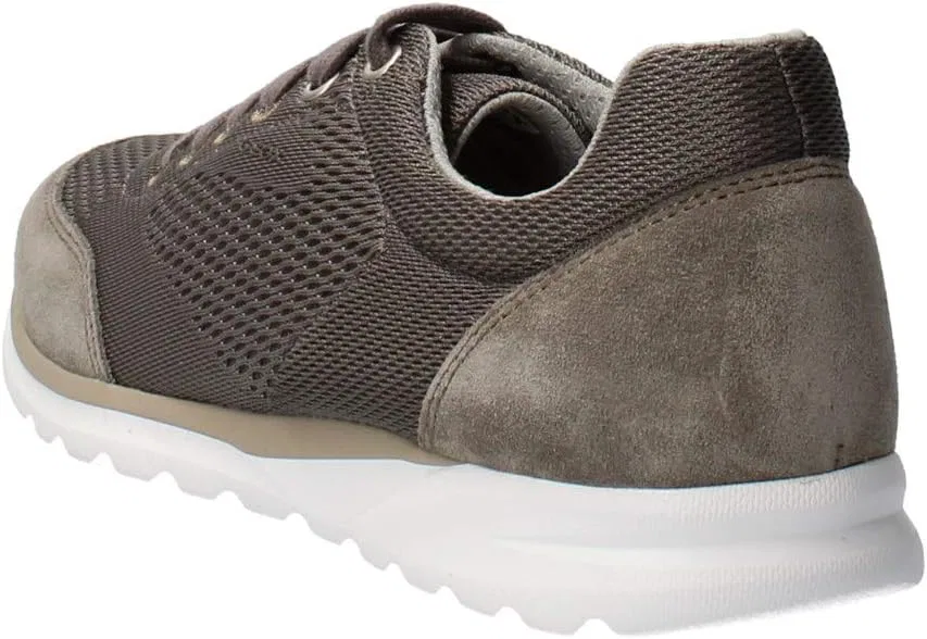 Мужские кроссовки Geox U720HB Damian Sporty, повседневные кроссовки на шнуровке с дышащей белой подошвой — фото 2