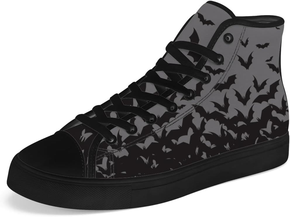 

Кеды Chebing Bat высокие на шнуровке для женщин и мужчин, повседневные кроссовки на высокой подошве, серый