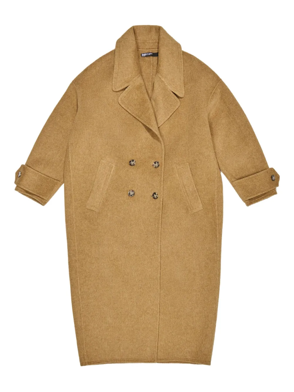 

Пальто на пуговицах Bimba Y Lola, коричневый