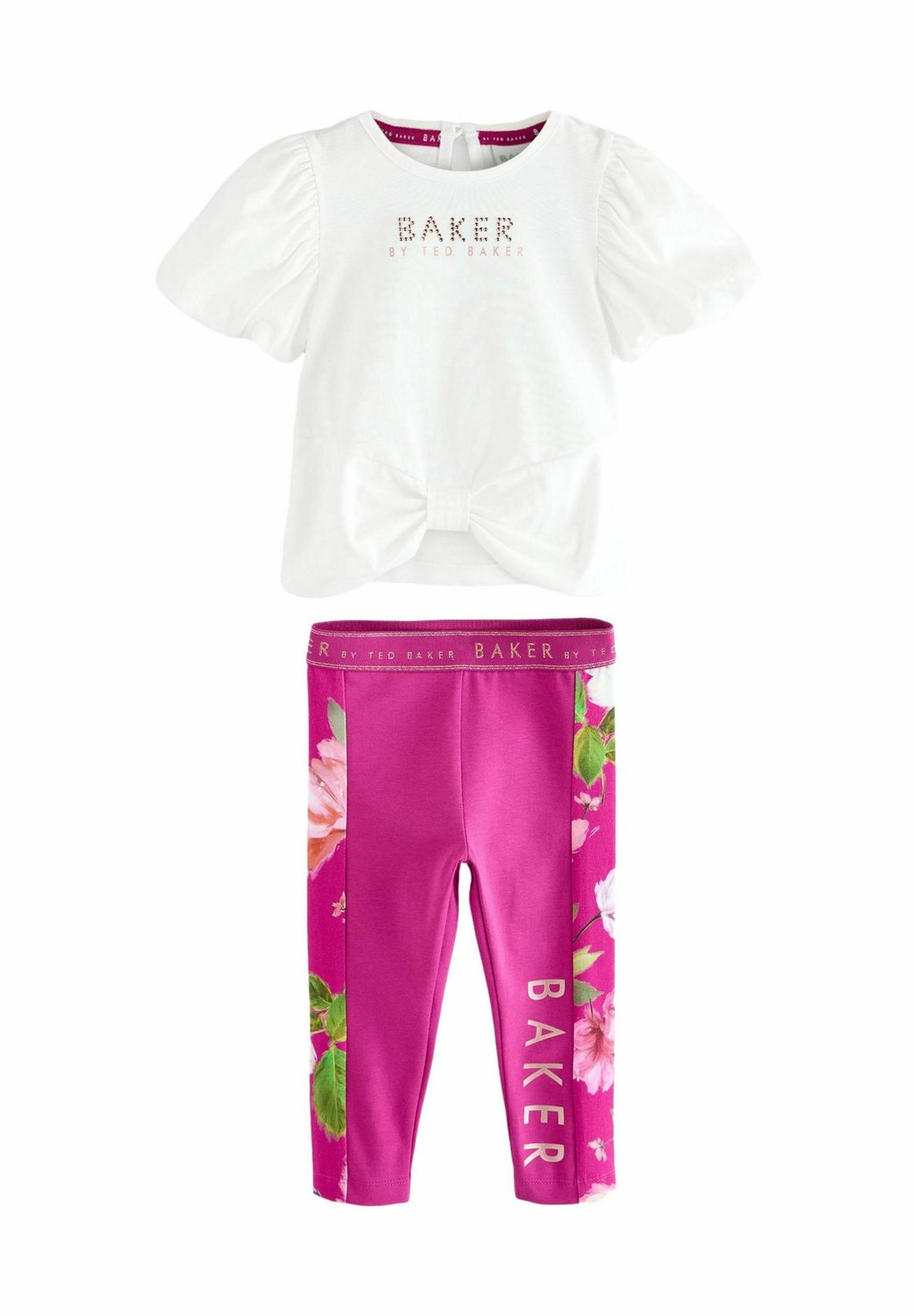

Костюм REGULAR FIT - AND FLORAL PRINT SET Baker by Ted Baker, фуксия