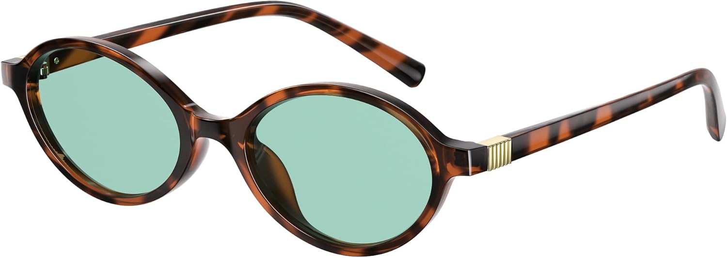 

Ретро поляризованные солнцезащитные очки для женщин и мужчин - модные солнцезащитные очки с защитой от УФ-излучения, легкие, в винтажном стиле ELITERA, 03-1pack-leopard Frame Green Lens