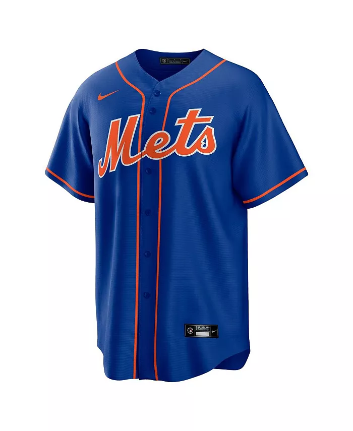 Мужская реплика джерси игрока Francisco Lindor New York Mets Nike, синий — фото 4