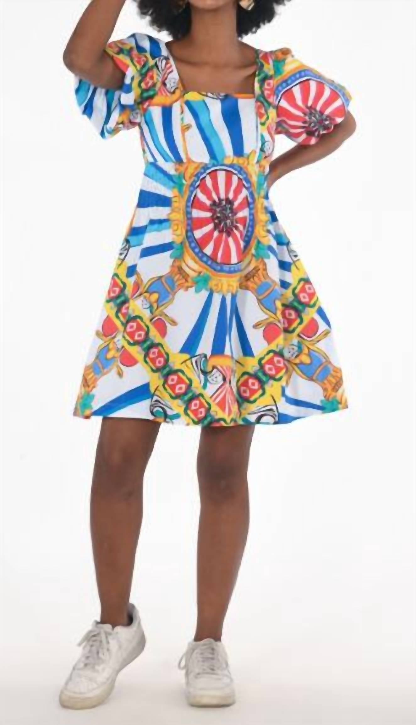 

Джемовый мини-платье Jane в белом цвете Celina Moon