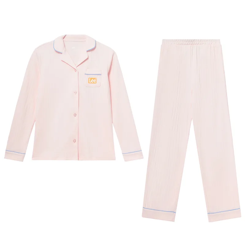 Детский лонгслив с круглым вырезом Lee, Mist Pink