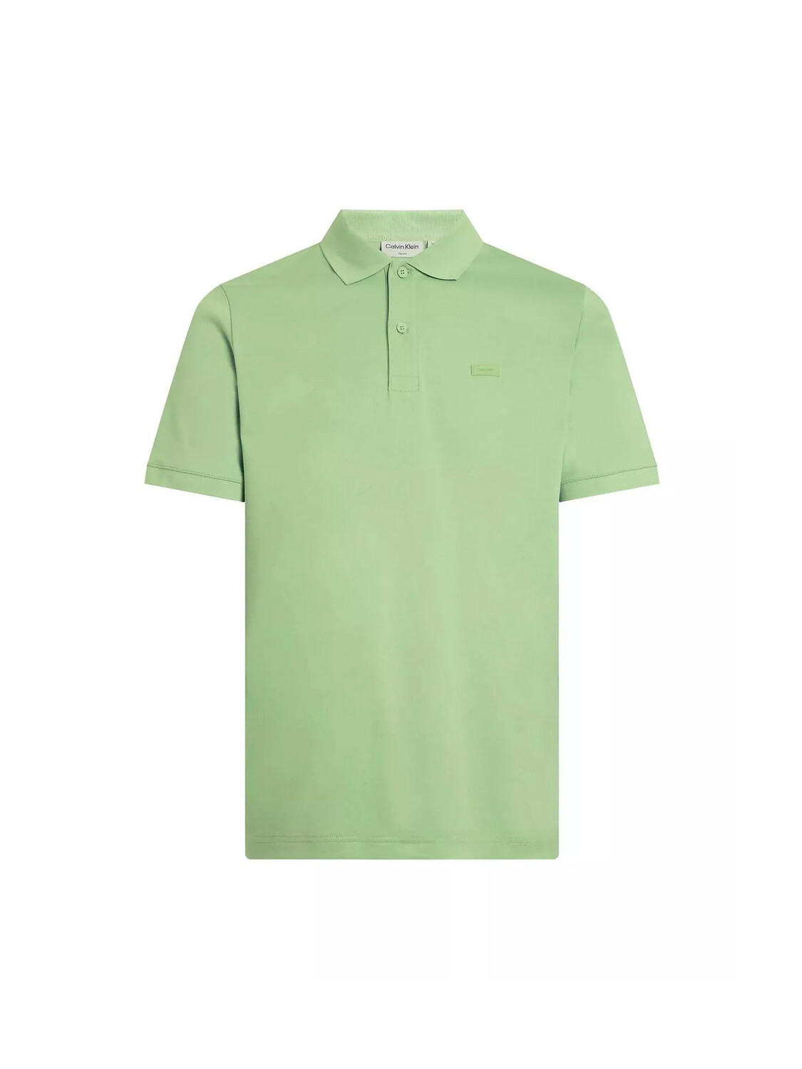 

Рубашка polo in cotone slim Calvin Klein, зеленый