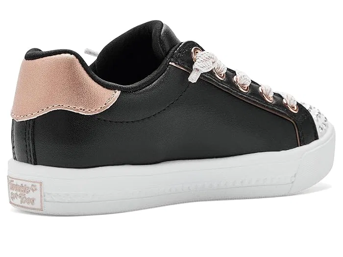 Кроссовки со светодиодами Skechers Super Starlite, Black/Rosegold — фото 4