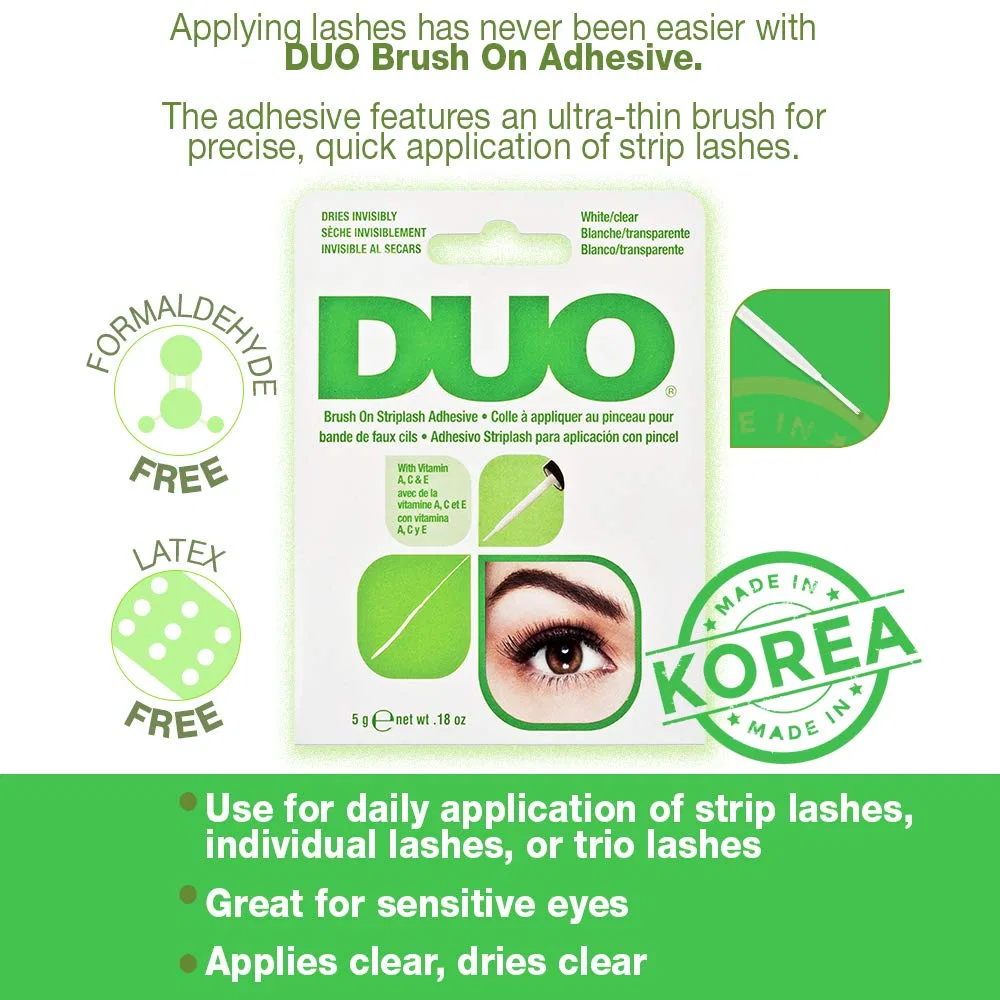 Клей для накладных ресниц «Duo brush on adhesive with vitamins» от Ardell Duo — фото 2