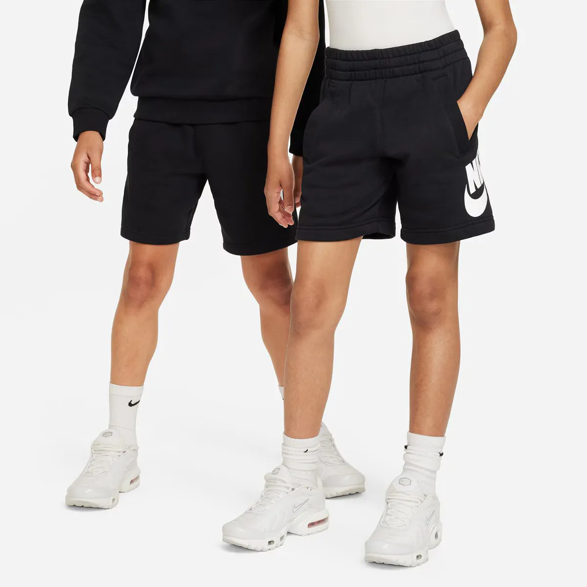 

Детские шорты Nike Sportswear Club из флиса, черный