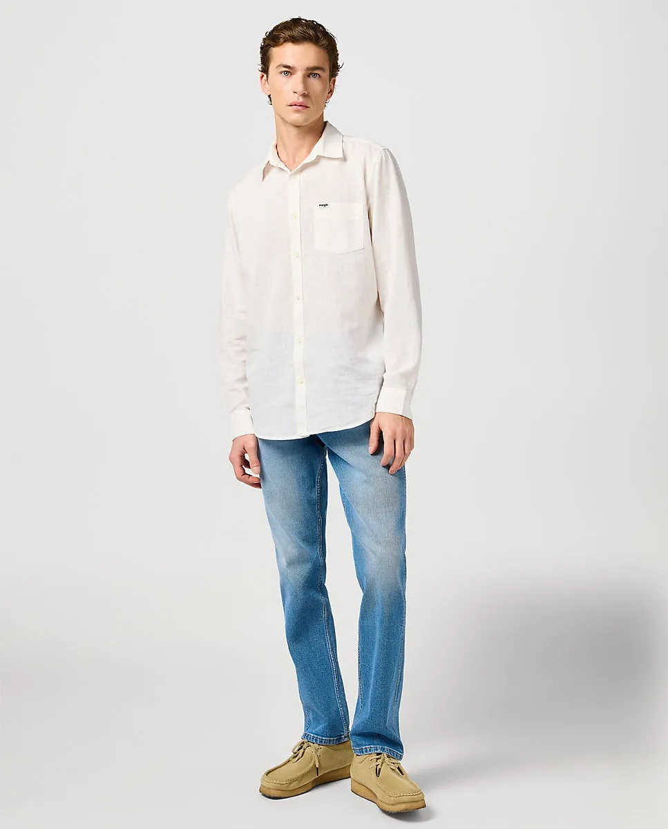 

Джинсы Greensboro Men's Regular Fit синие Wrangler, голубой