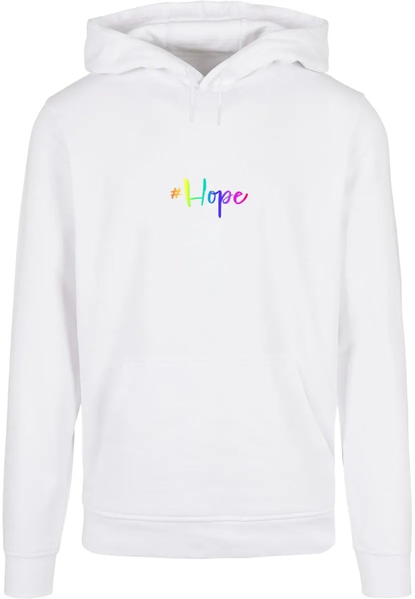 

Толстовка с капюшоном Merchcode " Merchcode Men's Hope Rainbow Basic Hoody", белый