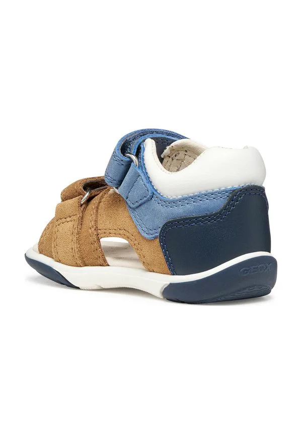 Трекинговые сандалии zapito Geox, Caramel Dark Blue — фото 4