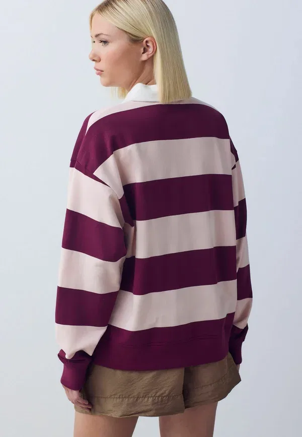 Свитшот Next, pink burgundy, розово-бордовый