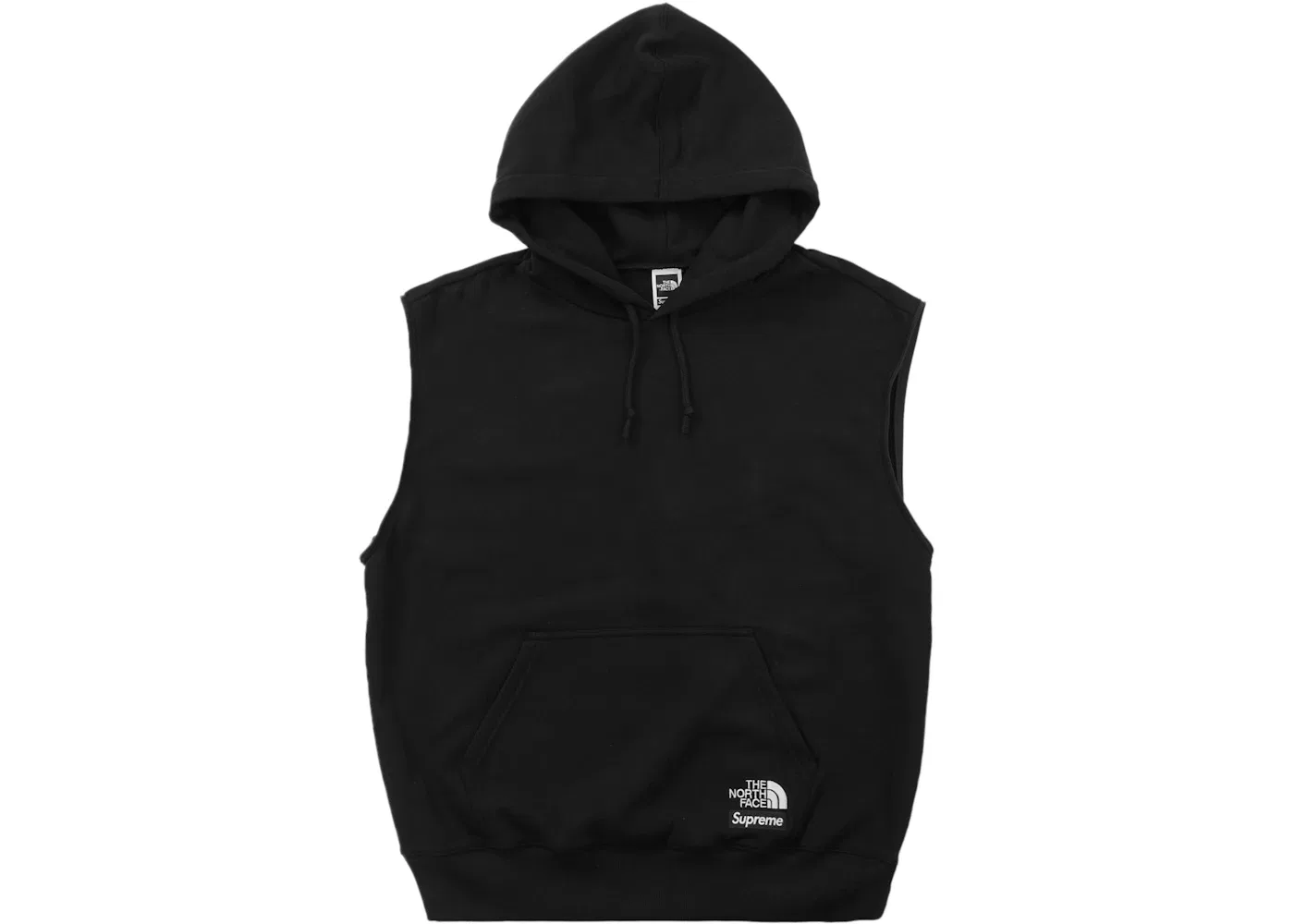 Мужской худи с отстегивающимися рукавами Sweatshirt Supreme, Black — фото 2