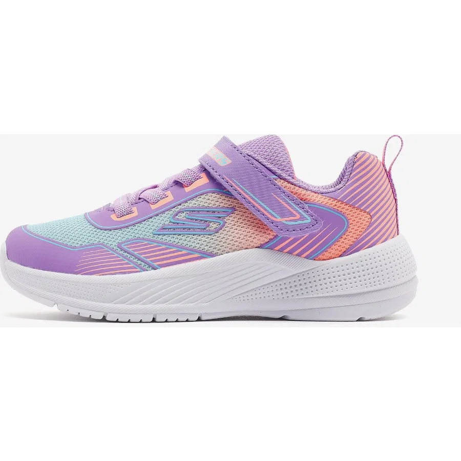 Детские кроссовки с амортизацией Microspec Advance Oasis Point Skechers, Фиолетовый
