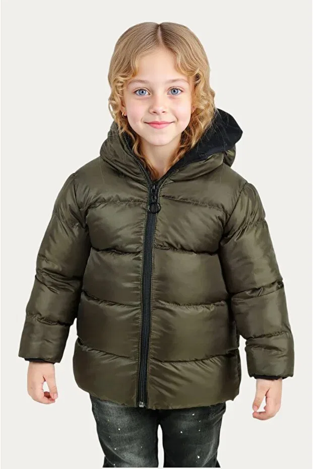 Детское пальто для девочек водонепроницаемое Outriverkids, Khaki