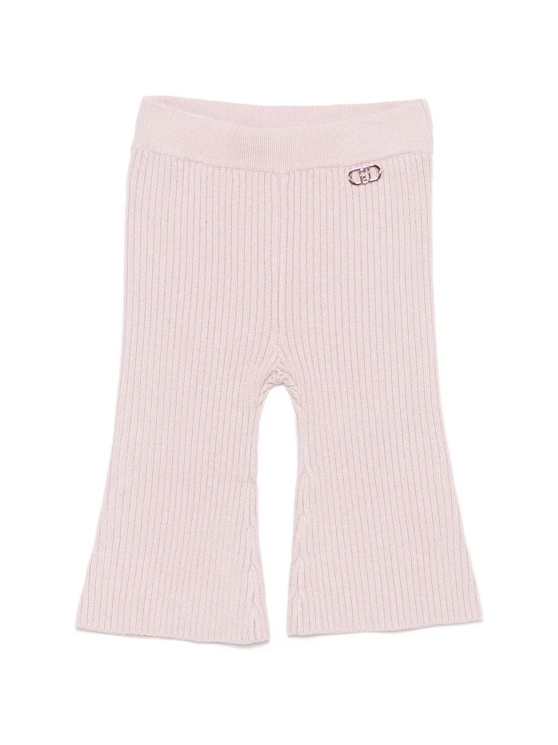 Расклешенные брюки в рубчик Liu Jo Kids, розовый